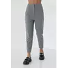 Классические женские брюки укороченные - серый цвет, M (есть размеры)