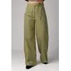 Женские классические брюки в елочку - хаки цвет, M (есть размеры)