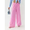 Женские брюки-палаццо - розовый цвет, S (есть размеры)