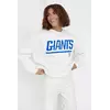 Женский теплый свитшот с надписью Giants - молочный цвет, L (есть размеры)