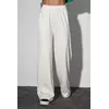 Женские трикотажные брюки-кюлоты - кремовый цвет, L (есть размеры)