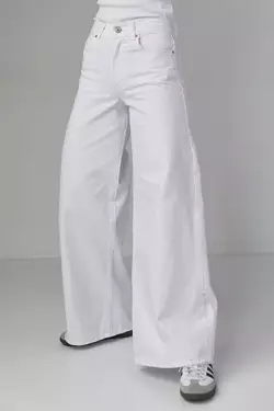 Женские джинсы Palazzo - белый цвет, 32р (есть размеры)