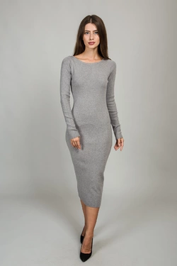 M.B.21 Соблазнительное облегающее платье - серый цвет, L/XL