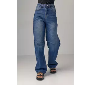 Женские джинсы Skater с высокой посадкой - синий цвет, S (есть размеры)