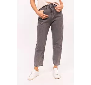 Ava-Demin Стильные прямые джинсы - серый цвет, S
