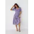 Платье летнее с цветочным принтом ESPERI - фиолетовый цвет, S (есть размеры)