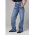 Женские джинсы с декоративными разрезами на бедрах - джинс цвет, 40р (есть размеры)