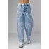 Женские джинсы с принтом в форме сердца - голубой цвет, 38р (есть размеры)