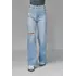 Женские джинсы с рваными элементами - голубой цвет, 36р (есть размеры)